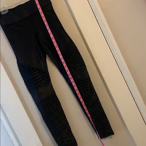 Carbon ruched leggings